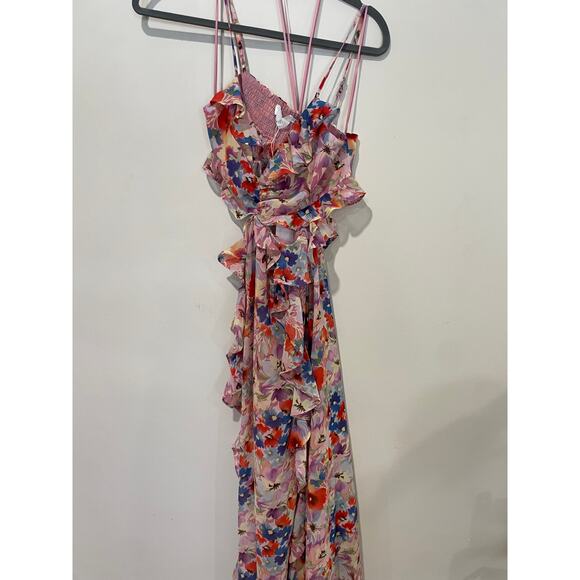 Astr Floral Maxi Dress - Picture 2 of 6